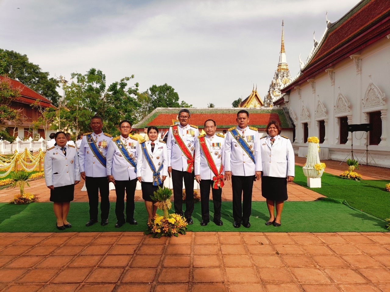 นายจตุรงค์ แก้วกสิ ขนส่งจังหวัดสุราษฎร์ธานี และเจ้าหน้าที่ขนส่ง  
เข้าร่วมพิธีเวียนเทียนสมโภชน้ำพระพุทธมนต์ศักดิ์สิทธิ์ ในวันจันทร์ที่ 8 กรกฎาคม พ.ศ.2567ณ วิหารหลวง วัดพระบรมธาตุไชยาราชวรวิหาร อำเภอไชยา จังหวัดสุราษฎร์ธานี