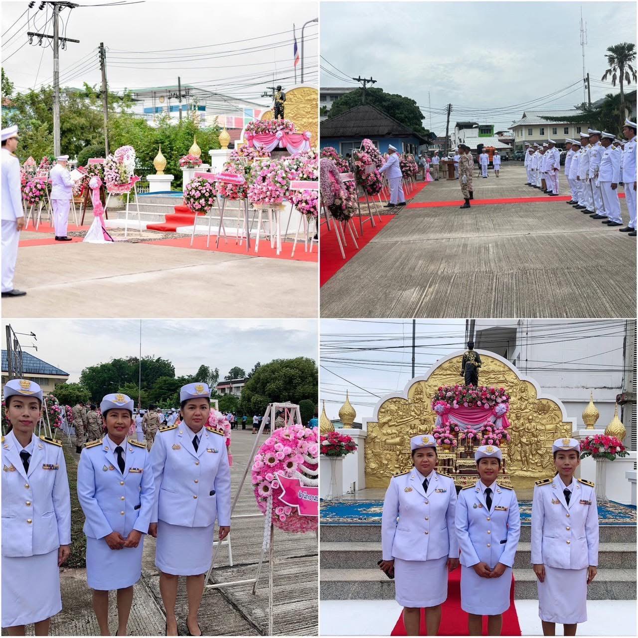 สำนักงานขนส่งจังหวัดสุราษฎร์ธานี สาขาอำเภอบ้านนาสาร

    เจ้าหน้าที่สำนักงานขนส่งจังหวัดสุราษฎร์ธานี สาขาอำเภอบ้านนาสาร เข้าร่วมพิธีวางพวงมาลาเพื่อน้อมรำลึกในพระมหากรุณาธิคุณ เนื่องในวันคล้ายวันสวรรคต พระบาทสมเด็จพระจุลจอมเกล้าเจ้าอยู่หัว ในวันพฤหัสบดี ที่ 23 ตุลาคม 2568 ณ พระบรมราชานุสาวรีย์พระบาทสมเด็จพระจุลจอมเกล้าเจ้าอยู่หัว บริเวณสนามที่ว่าการอำเภอบ้านนาสาร อำเภอบ้านนาสาร จังหวัดสุราษฎร์ธานี