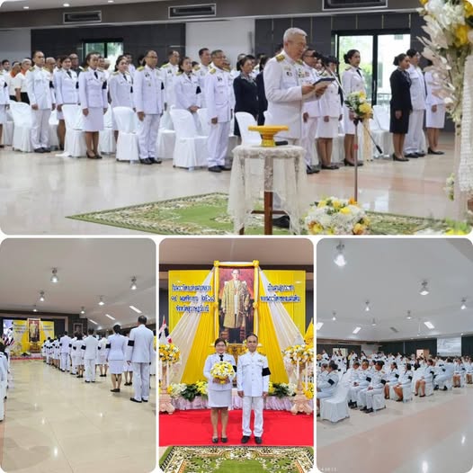 สำนักงานขนส่งจังหวัดสุราษฎร์ธานี
วันศุกร์ ที่ 14 พฤศจิกายน 2568 
                  นายจตุรงค์ แก้วกสิ ขนส่งจังหวัดสุราษฎร์ธานี มอบหมายเจ้าหน้าที่เข้าร่วม พิธีวางพานพุ่มดอกไม้สดเนื่องในวันพระบิดาแห่งฝนหลวง ประจำปี 2568 ณ อาคาร 100 ปี หอประชุมครูลำยอง โรงเรียนสุราษฎร์ธานี อำเภอเมืองฯ จังหวัดสุราษฎร์ธานี